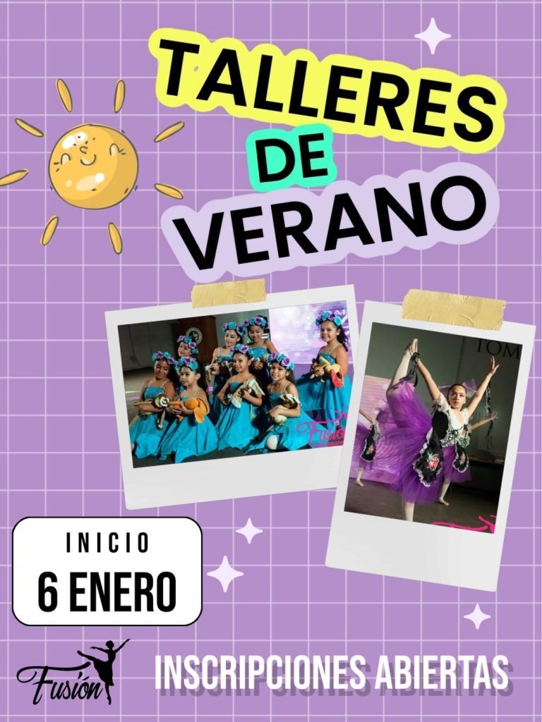 Talleres verano escuela de danza