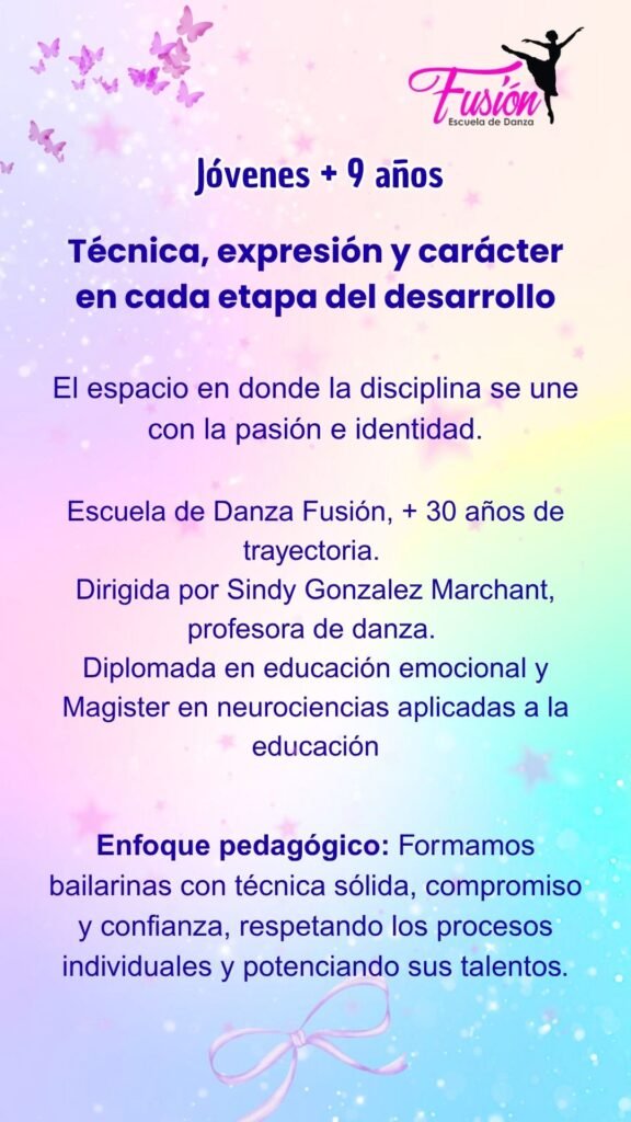 Clases de danza Juvenil en la serena